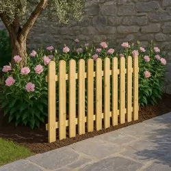 Wooden Garden Fence PREMIUM 100x180cm