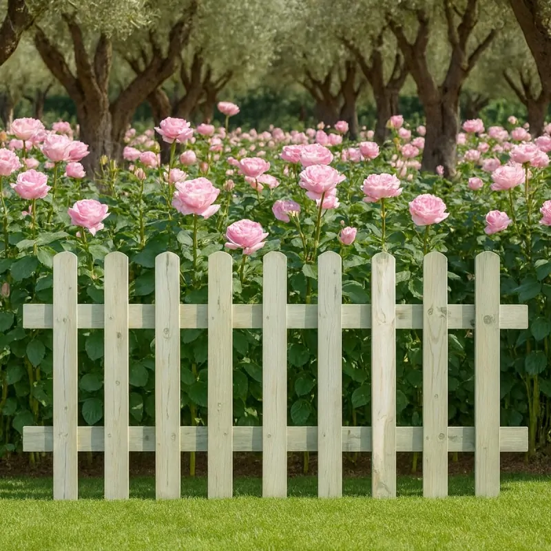Wooden Garden Fence ECONOMY 90x180cm