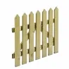 Wooden Fence Gate Pyramid 75x100cm