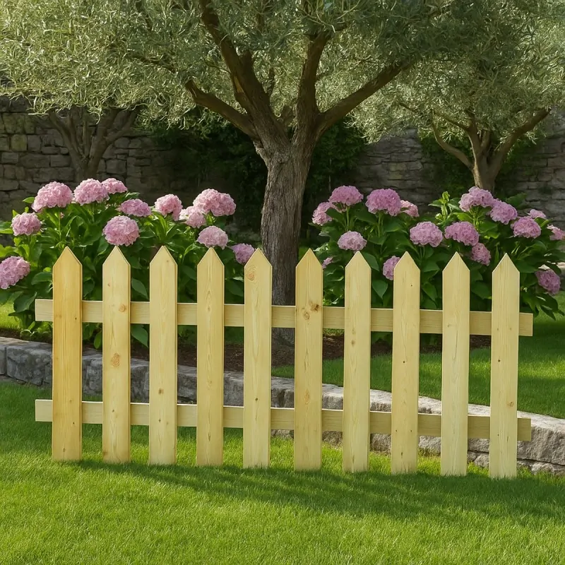 Ξύλινος Φράχτης Κήπου Πυραμίδα 75x150εκ.