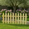 Wooden Garden Fence Pyramid 75x150cm
