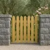 Wooden Fence Gate Pyramid 75x100cm