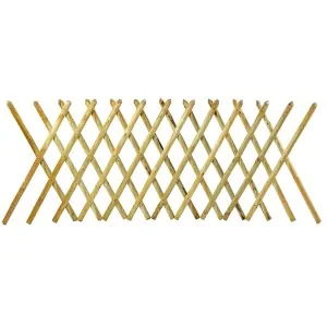 Wooden Expandable Fence 100x250cm