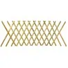 Wooden Expandable Fence 100x250cm