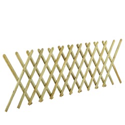 Wooden Expandable Fence 80x250cm