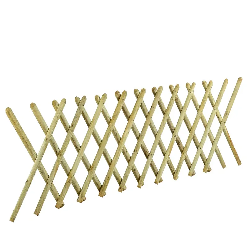 Wooden Expandable Fence 80x250cm