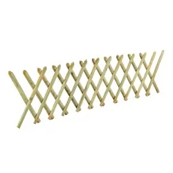 Wooden Expandable Fence 60x250cm