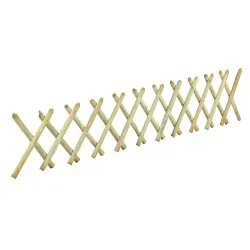 Wooden Expandable Fence 40x250cm