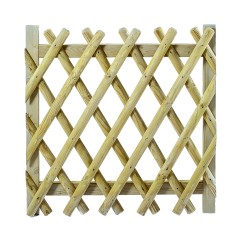 Wooden Expandable Fence Gate 80x100cm