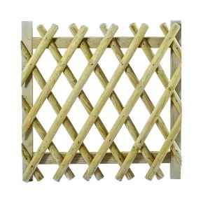 Wooden Expandable Fence Gate 80x100cm