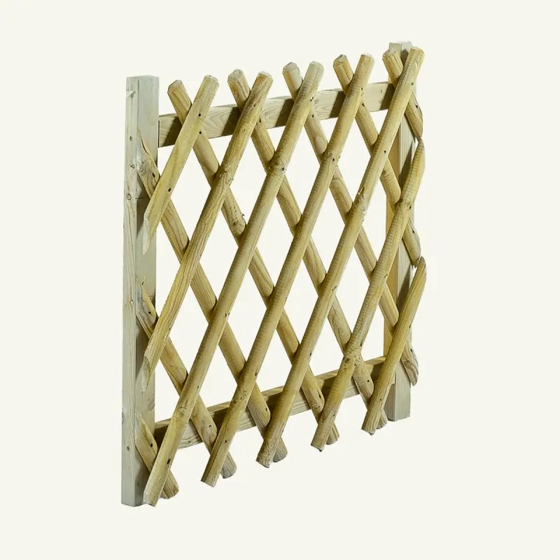 Wooden Expandable Fence Gate 80x100cm