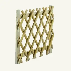 Wooden Expandable Fence Gate 80x100cm