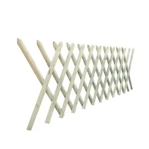 Wooden Expandable Fence PREMIUM 100x250cm