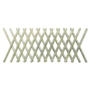 Wooden Expandable Fence PREMIUM 100x250cm