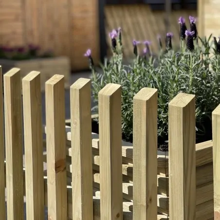 Wooden Picket Fence 90(H) x 180cm