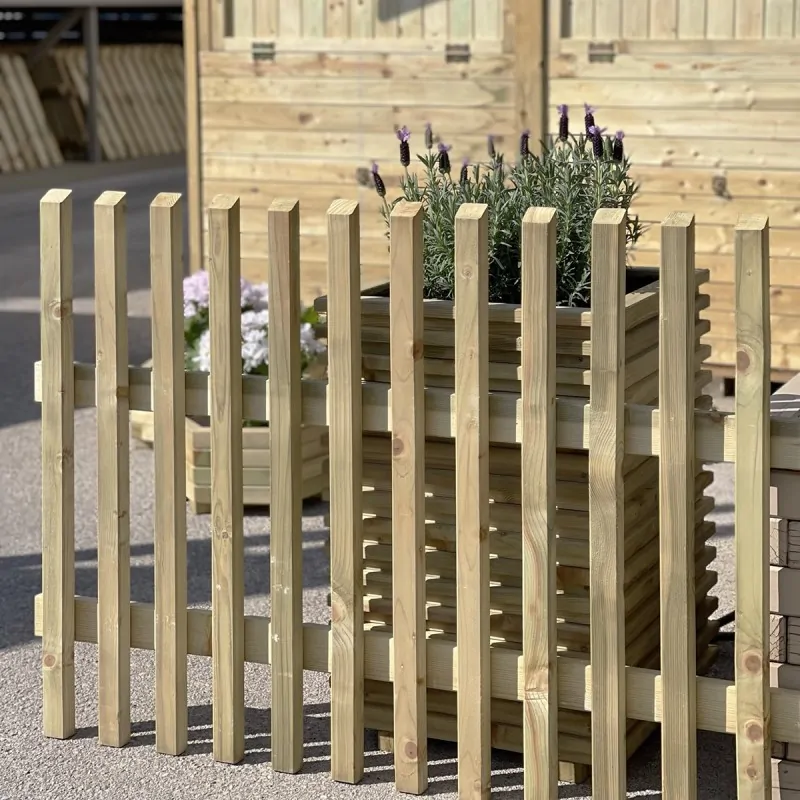 Wooden Picket Fence 90(H) x 180cm