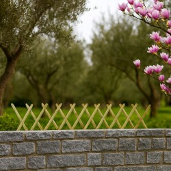 Wooden Expandable Fence 40x250cm