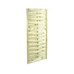 Wooden Wavy Fence Panel 180 x 90cm