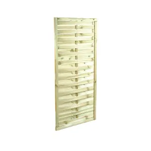 Ξύλινο Διαχωριστικό Πάνελ Περίφραξης Κυματιστό 180 x 90εκ.