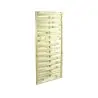 Wooden Wavy Fence Panel 180 x 90cm