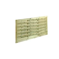 Wooden Wavy Fence Panel 90 x 180cm