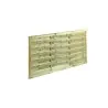 Wooden Wavy Fence Panel 90 x 180cm
