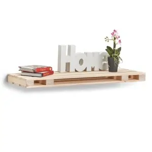 Wooden Pallet Shelf 60cm