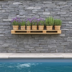 Wooden Pallet Shelf 60cm