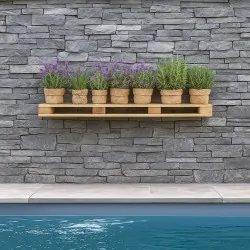 Wooden Pallet Shelf 60cm