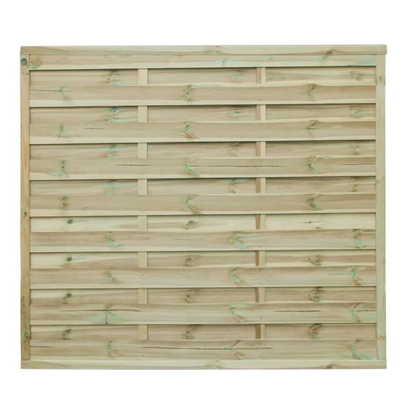 Wooden Garden Fence Panel Economy 180 x 180cm