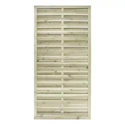 Wooden Garden Fence Panel Economy 180 x 90cm