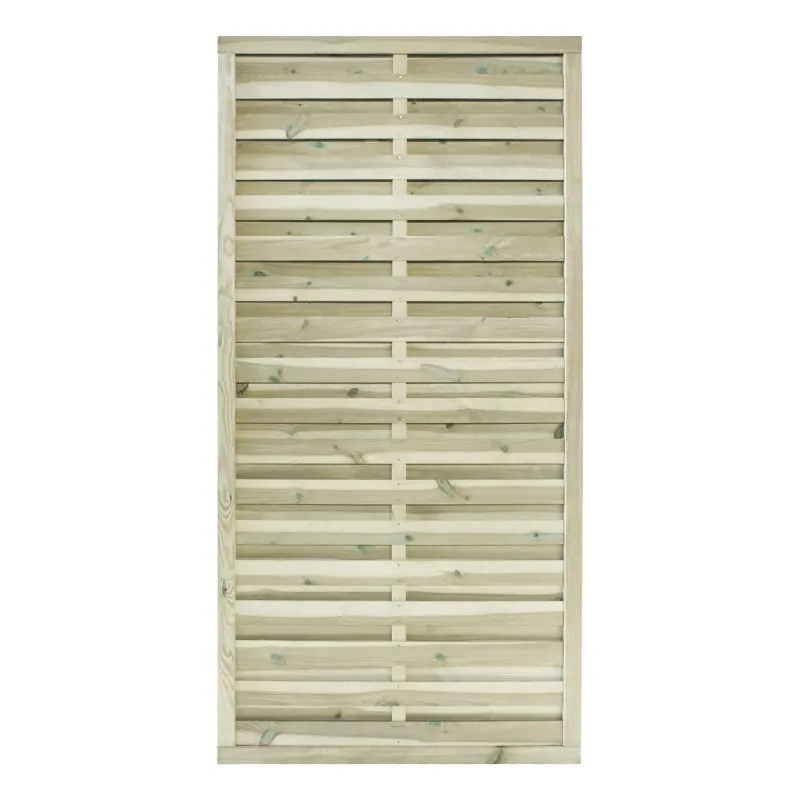 Wooden Garden Fence Panel Economy 180 x 90cm