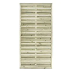 Wooden Garden Fence Panel Economy 180 x 90cm