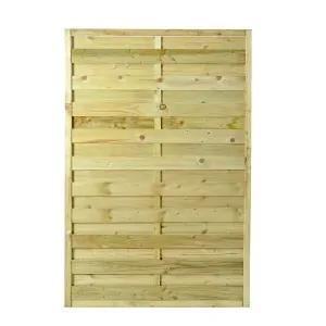 Wooden Garden Fence Panel Economy 180 x 120cm