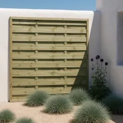 Wooden Garden Fence Panel Economy 180 x 180cm