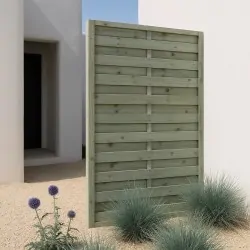 Wooden Garden Fence Panel Economy 180 x 120cm