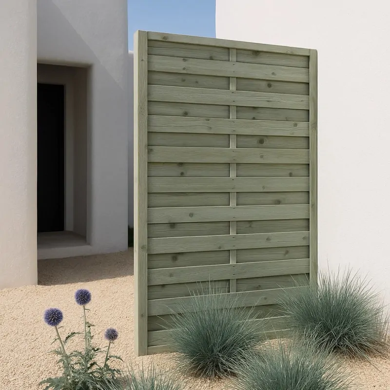 Wooden Garden Fence Panel Economy 180 x 120cm