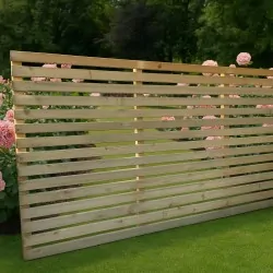 Wooden Fence Divider Panel Armonia 90 x 180 cm
