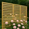Wooden Fence Divider Panel Armonia 120 x 180 cm