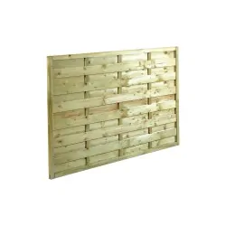 Ξύλινο Διαχωριστικό Κήπου Πάνελ Κλειστό 120x180εκ.