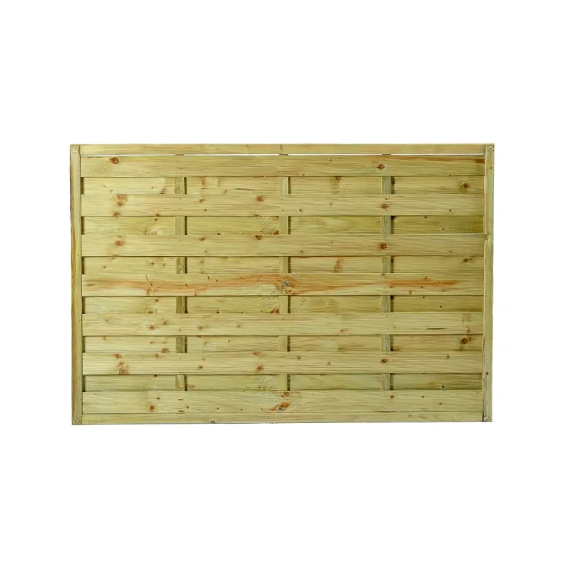 Ξύλινο Διαχωριστικό Κήπου Πάνελ Κλειστό 120x180εκ.