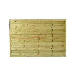 Ξύλινο Διαχωριστικό Κήπου Πάνελ Κλειστό 120x180εκ.