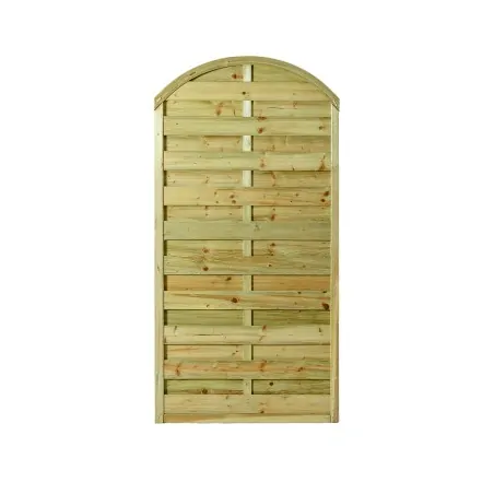 Wooden Garden Fence Panel Closed Arch 180x90cm