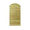 Wooden Garden Fence Panel Closed Arch 180x90cm