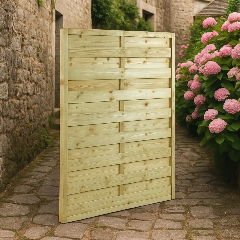 Wooden Garden Privacy Panel Heavy Duty 180x120cm