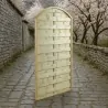 Wooden Garden Fence Panel Closed Arch 180x90cm
