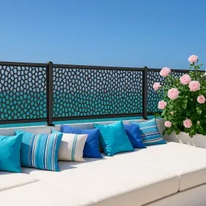 Καφασωτό Συνθετικό Mosaic - Γκρι