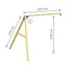Wooden Swing Extension 270cm