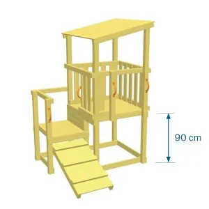 Cascade Wooden Play Tower 90cm