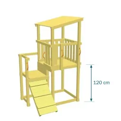Cascade Wooden Play Tower 120cm